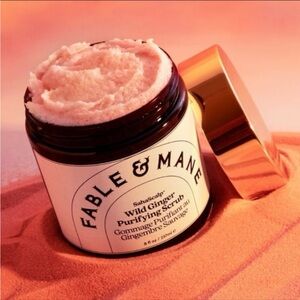 Fable & Mane Saha Wild Ginger Purifying Scalp Scrub Cleanser Shampoo Exfoliatant